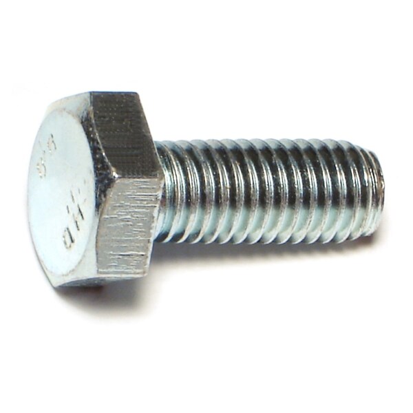 Midwest Fastener Class 8.8, M10-1.50 Hex Head Cap Screw, Zinc Plated Steel, 25 mm L, 50 PK 50461 - main